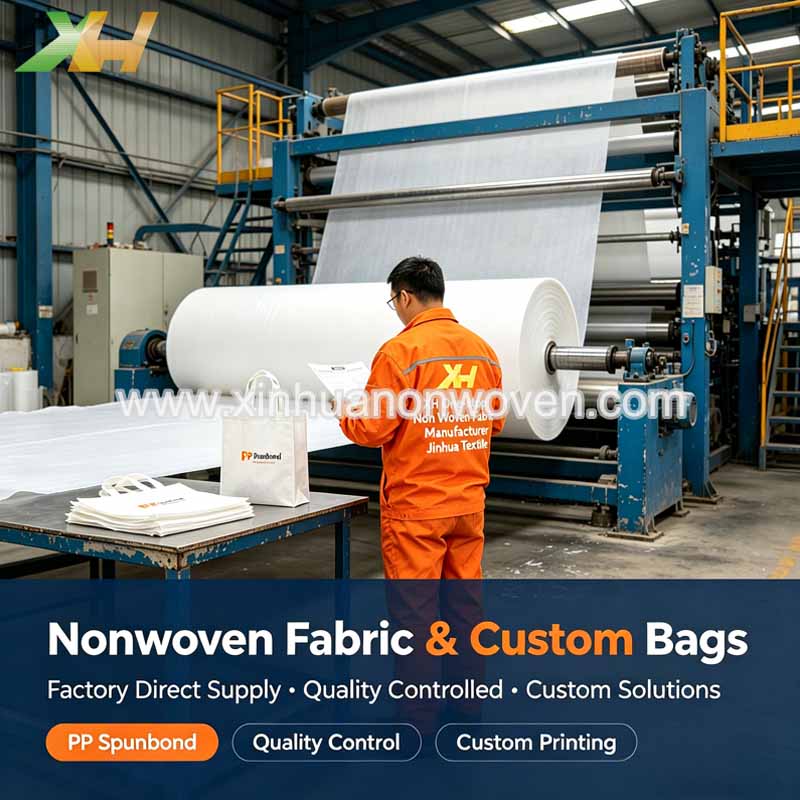 Premium PP Spunbond Non-Woven Fabric & Custom Non-Woven Bags | Factory Direct